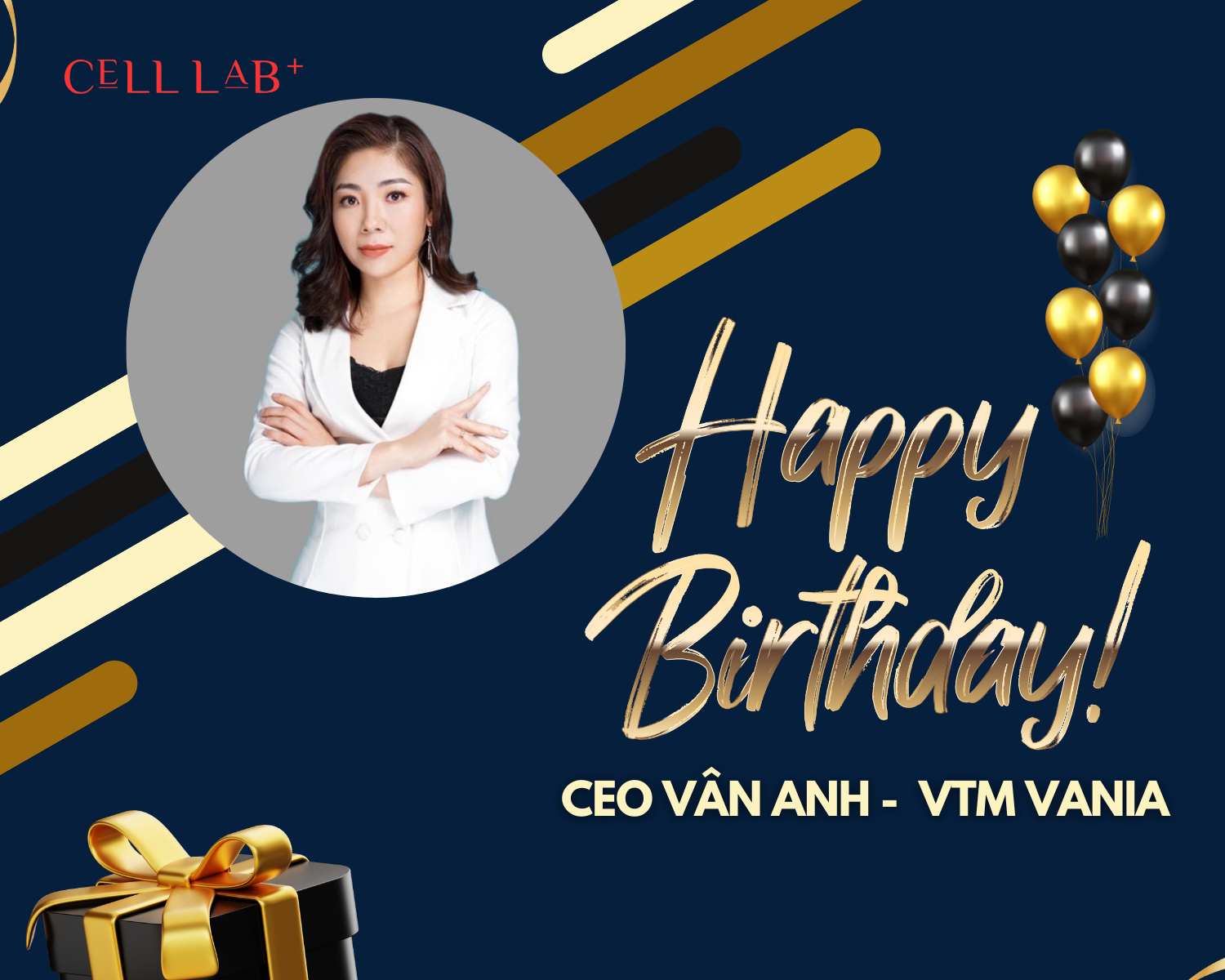 CHÚC MƯNG SINH NHẬT CEO VÂN ANH- NỮ THUYỀN TRƯỞNG TÀI BA CỦA VIỆN THẨM MỸ VANIA