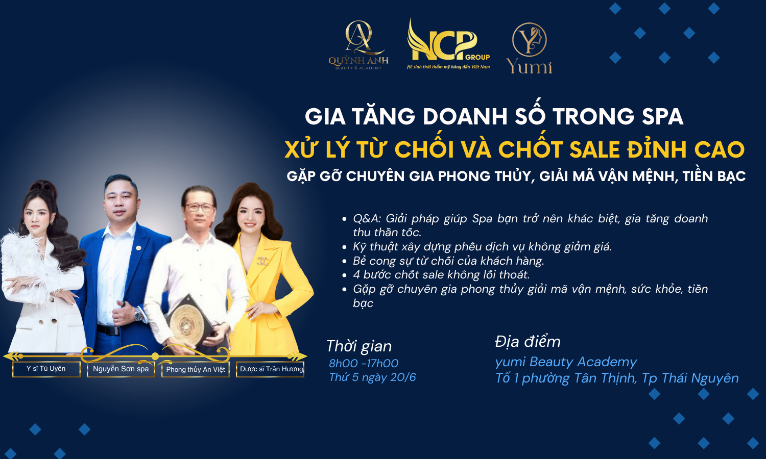 Gia Tăng Doanh Số trong Spa - Xử Lý Từ Chối và Chốt Sale Hiệu Quả
